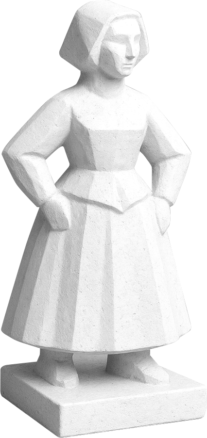 Bamberka statue, a traditional symbol of Poznań